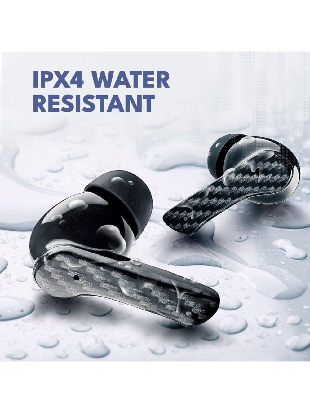 Wireless Teal Engineered IPx4 Water Resistant 27Hr Battery Bluetooth Earbud - Picture 5 of 6